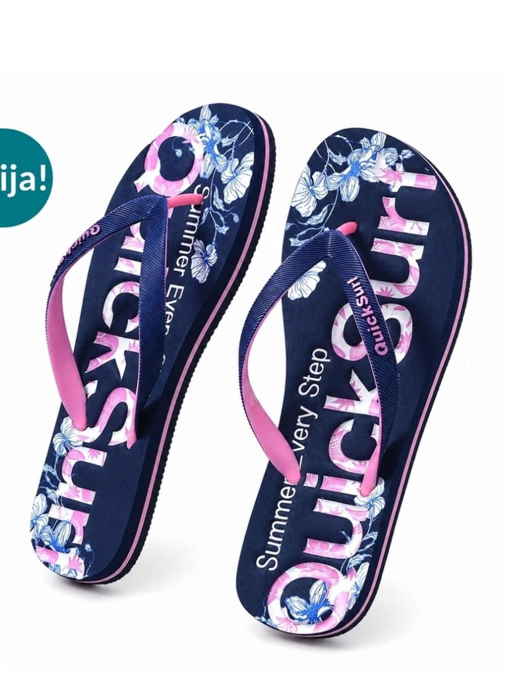 QuickSurf women's flip-flops Sz 6
